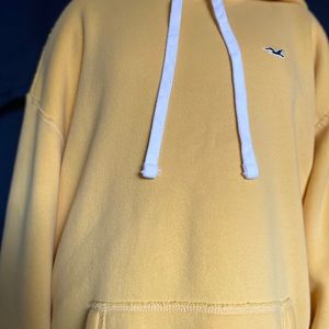 Hollister Yellow Hoodie ⚡️